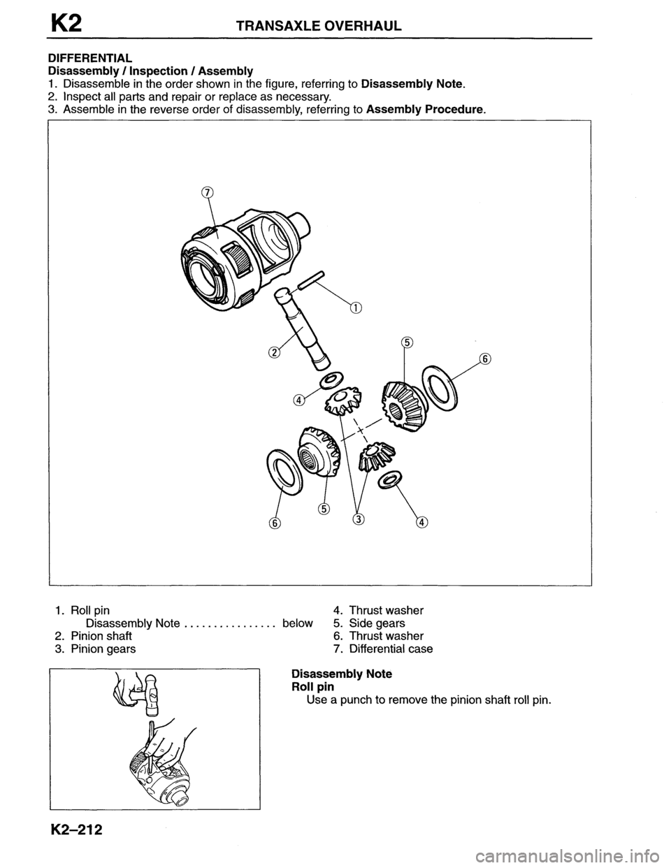MAZDA MX-6 1996 Workshop Manual MAZDA MX-6 1996 Workshop Manual