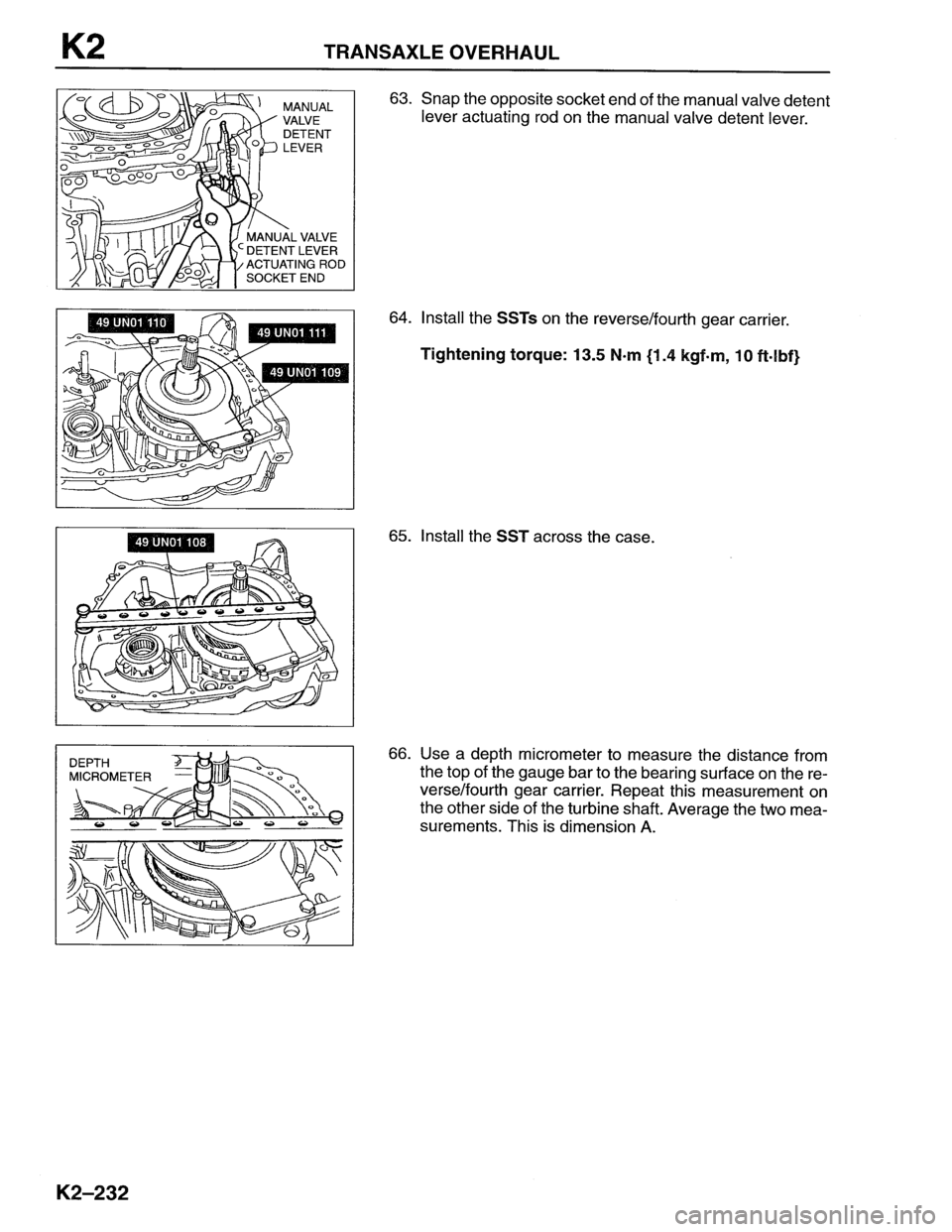 MAZDA MX-6 1996 Workshop Manual MAZDA MX-6 1996 Workshop Manual