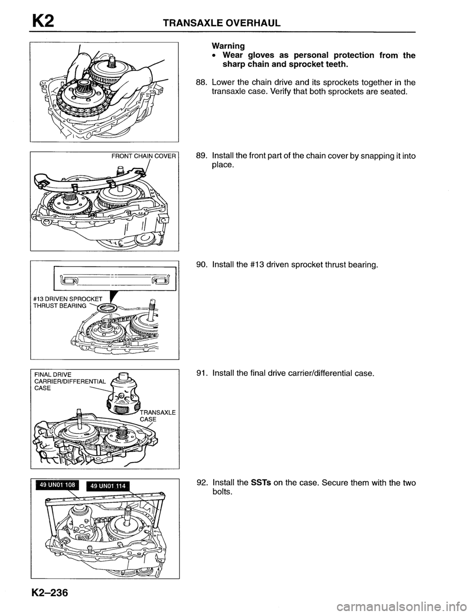 MAZDA MX-6 1996 Workshop Manual MAZDA MX-6 1996 Workshop Manual
