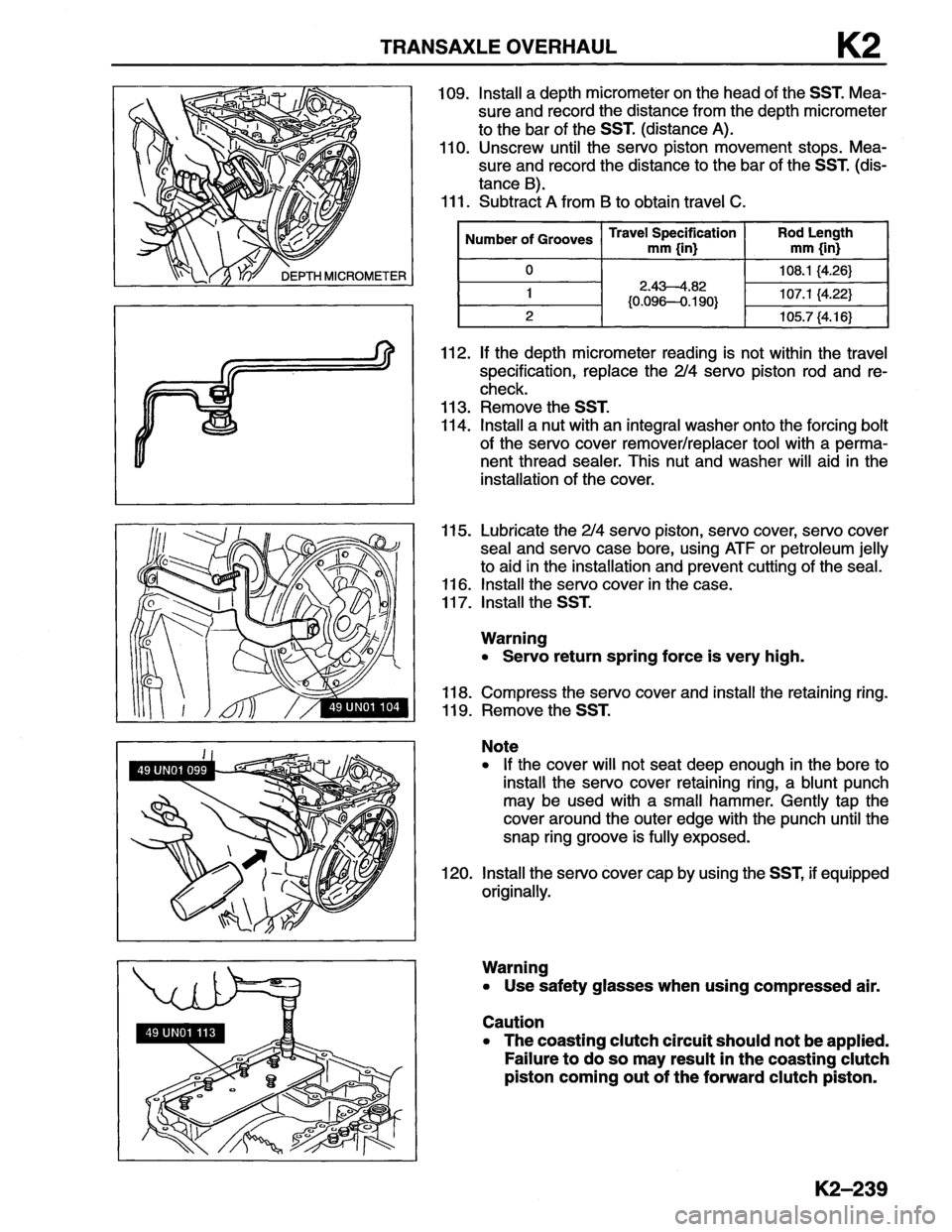 MAZDA MX-6 1996 Workshop Manual MAZDA MX-6 1996 Workshop Manual