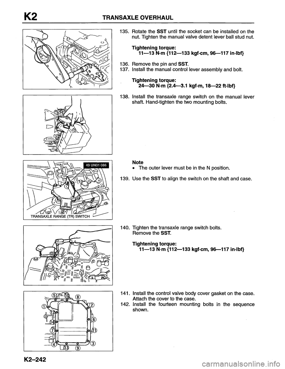 MAZDA MX-6 1996 Workshop Manual MAZDA MX-6 1996 Workshop Manual