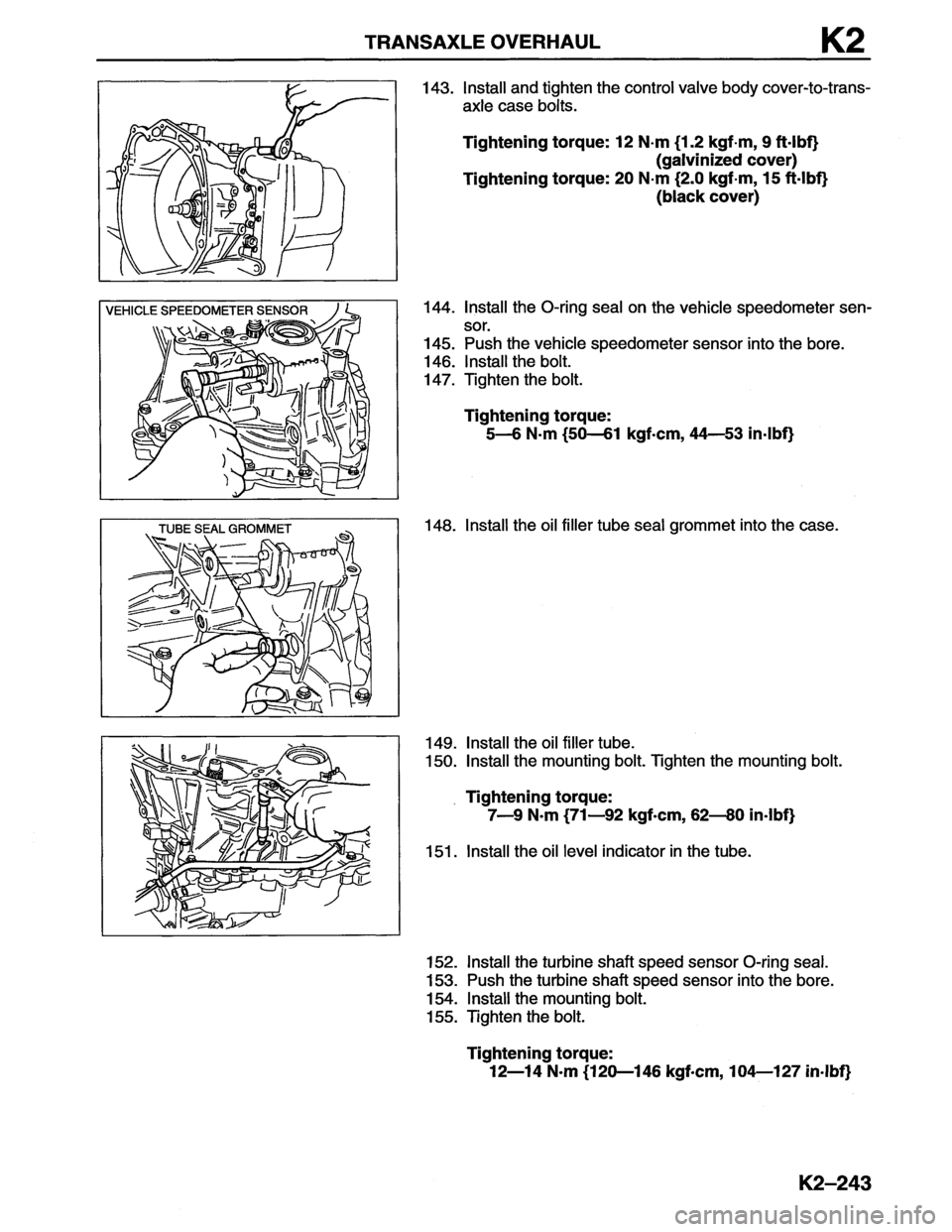 MAZDA MX-6 1996 Workshop Manual MAZDA MX-6 1996 Workshop Manual