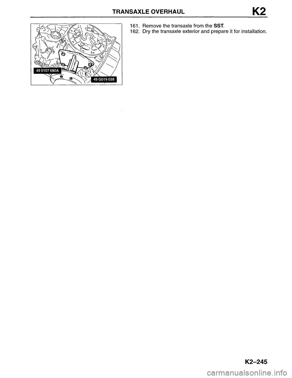 MAZDA MX-6 1996 Workshop Manual MAZDA MX-6 1996 Workshop Manual