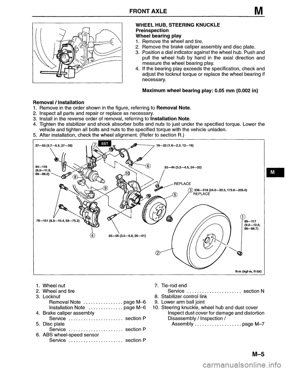 MAZDA MX-6 1996 Workshop Manual MAZDA MX-6 1996 Workshop Manual
