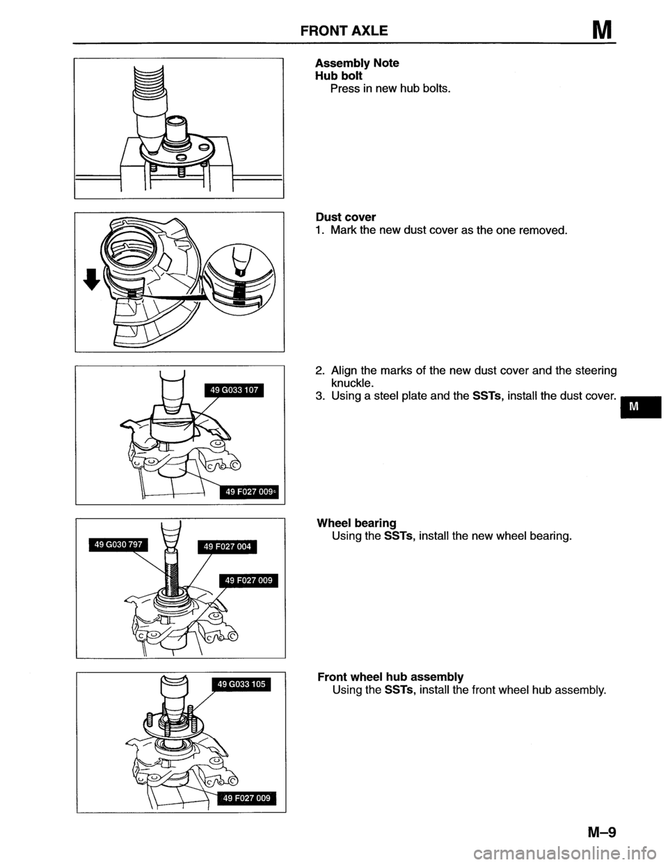 MAZDA MX-6 1996 Workshop Manual MAZDA MX-6 1996 Workshop Manual