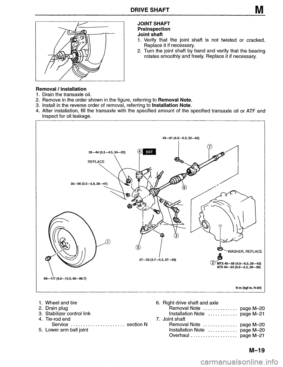 MAZDA MX-6 1996 Workshop Manual MAZDA MX-6 1996 Workshop Manual