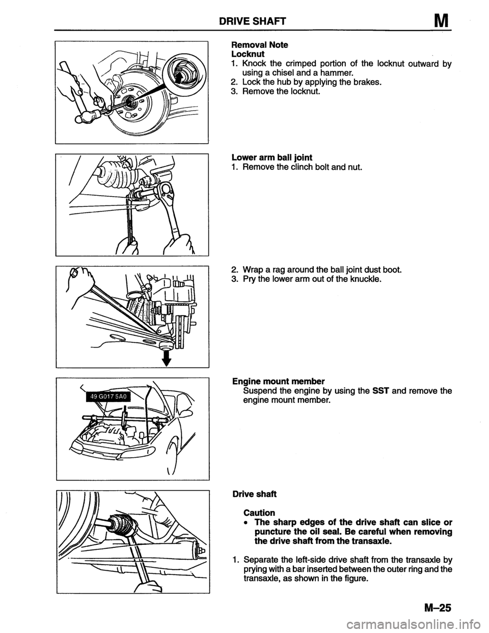 MAZDA MX-6 1996 Workshop Manual MAZDA MX-6 1996 Workshop Manual