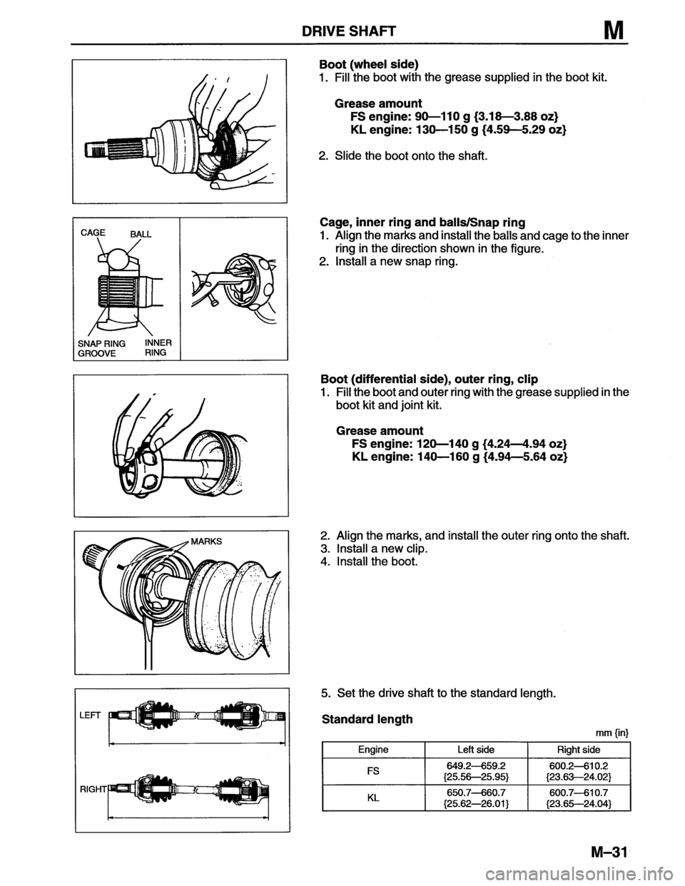 MAZDA MX-6 1996 Workshop Manual MAZDA MX-6 1996 Workshop Manual