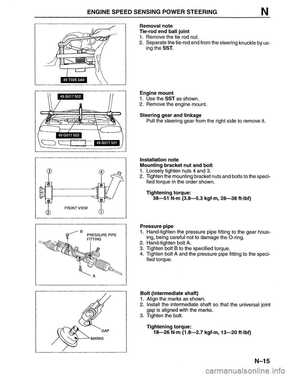 MAZDA MX-6 1996 Workshop Manual MAZDA MX-6 1996 Workshop Manual