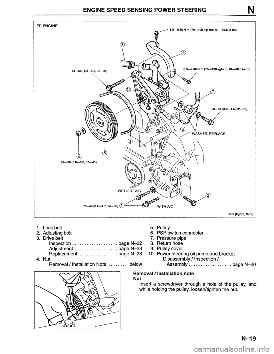 MAZDA MX-6 1996 Workshop Manual MAZDA MX-6 1996 Workshop Manual