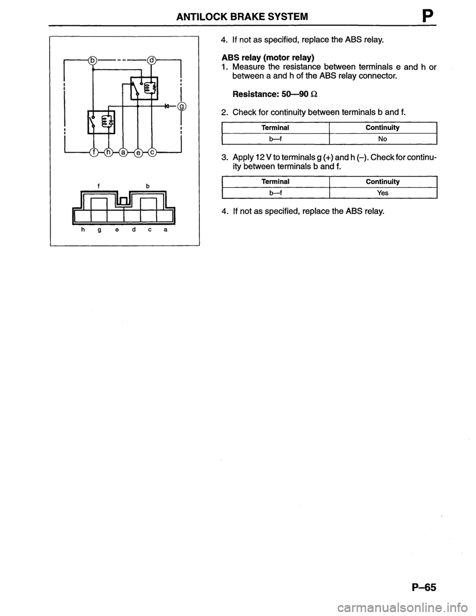 MAZDA MX-6 1996 Workshop Manual MAZDA MX-6 1996 Workshop Manual