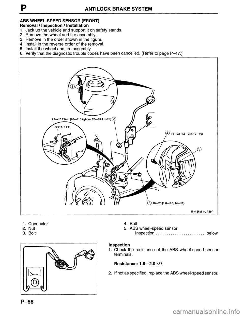 MAZDA MX-6 1996 Workshop Manual MAZDA MX-6 1996 Workshop Manual