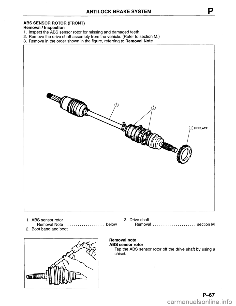 MAZDA MX-6 1996 Workshop Manual MAZDA MX-6 1996 Workshop Manual