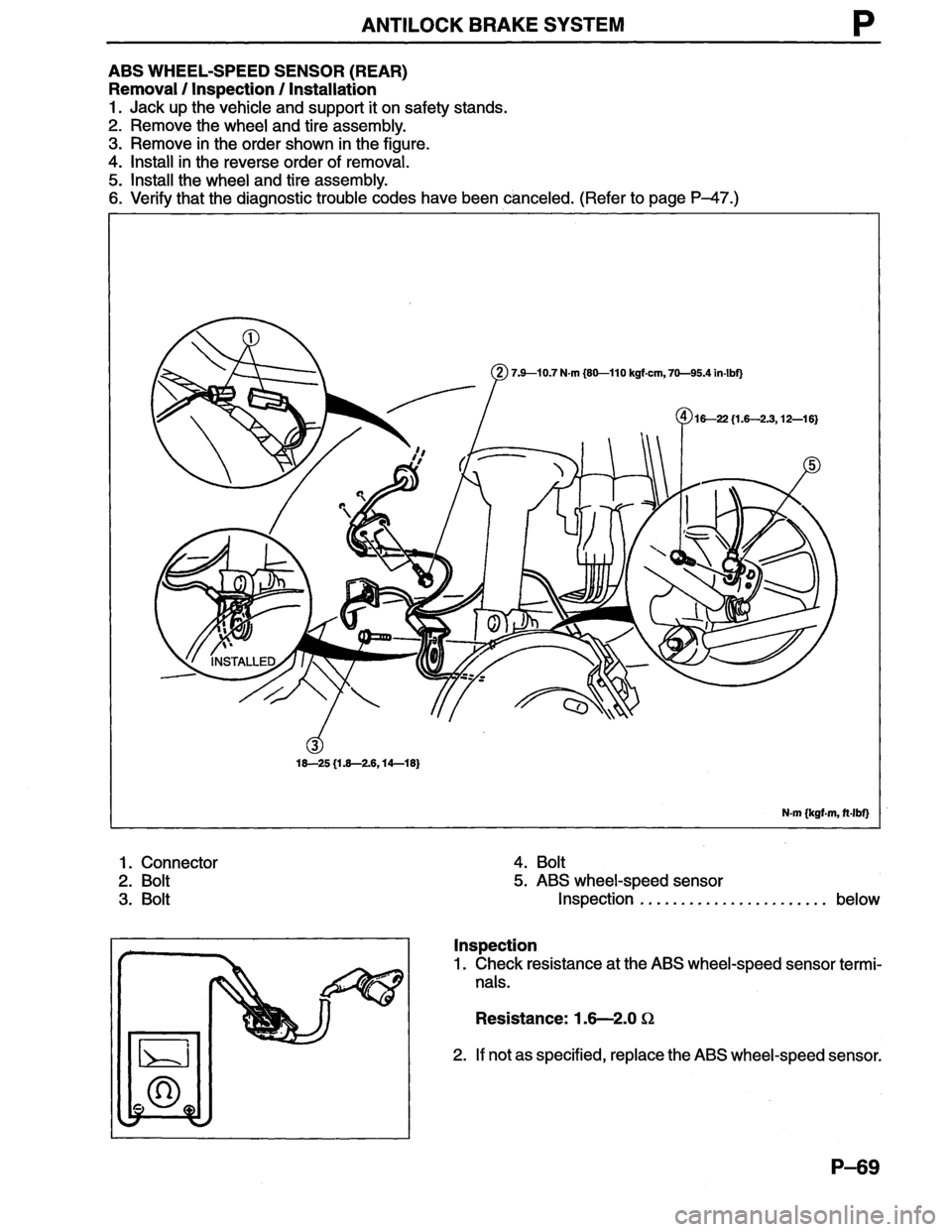 MAZDA MX-6 1996 Workshop Manual MAZDA MX-6 1996 Workshop Manual