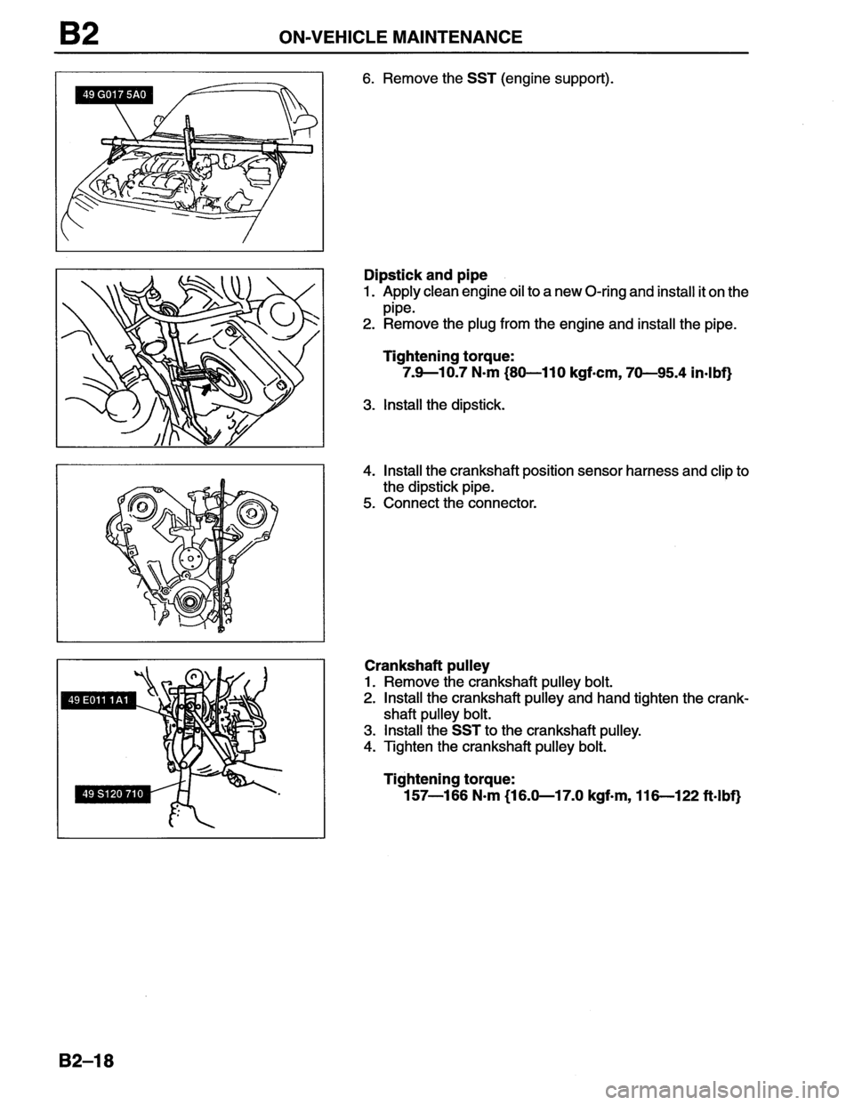 MAZDA MX-6 1996 Workshop Manual MAZDA MX-6 1996 Workshop Manual