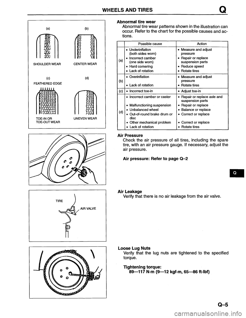 MAZDA MX-6 1996 Workshop Manual MAZDA MX-6 1996 Workshop Manual