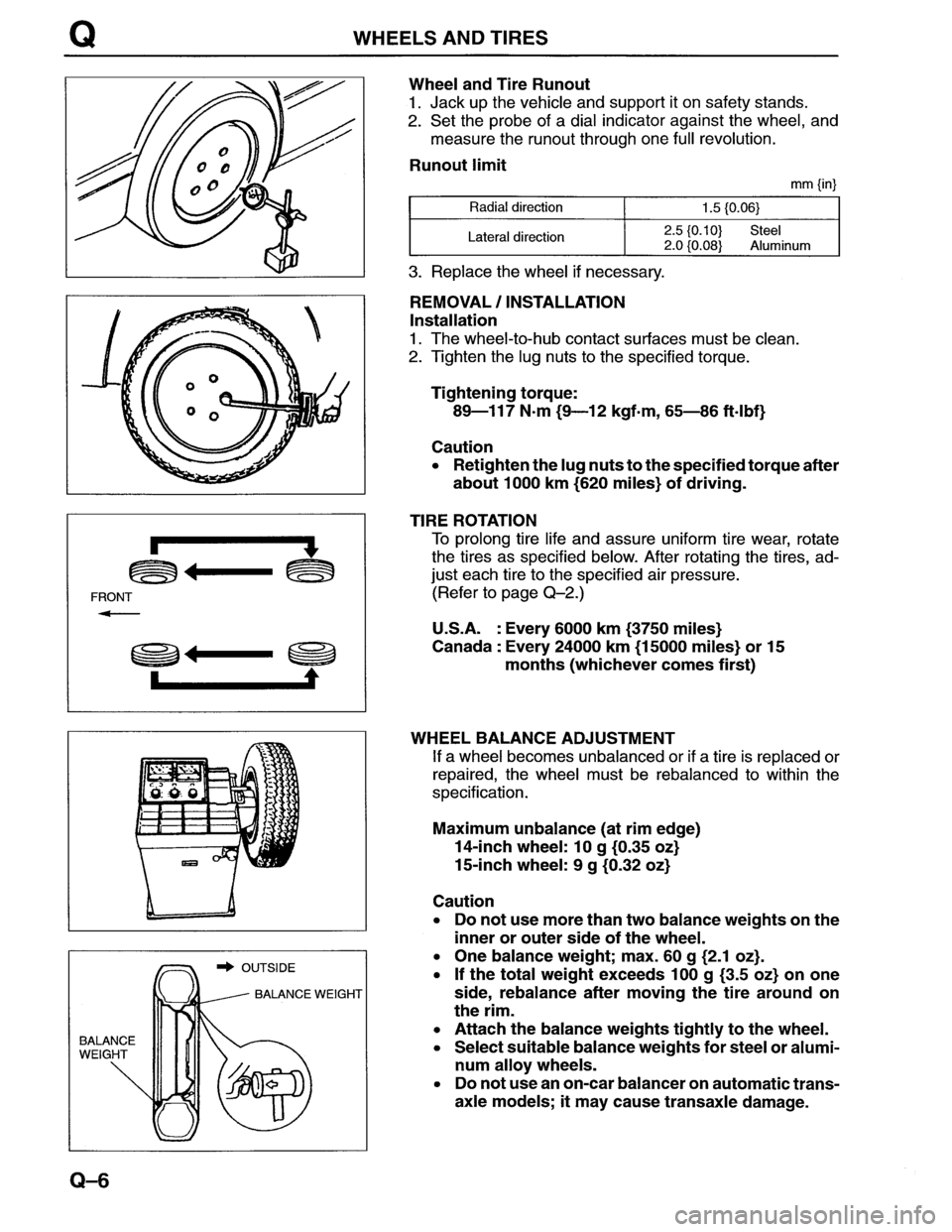 MAZDA MX-6 1996 Workshop Manual MAZDA MX-6 1996 Workshop Manual