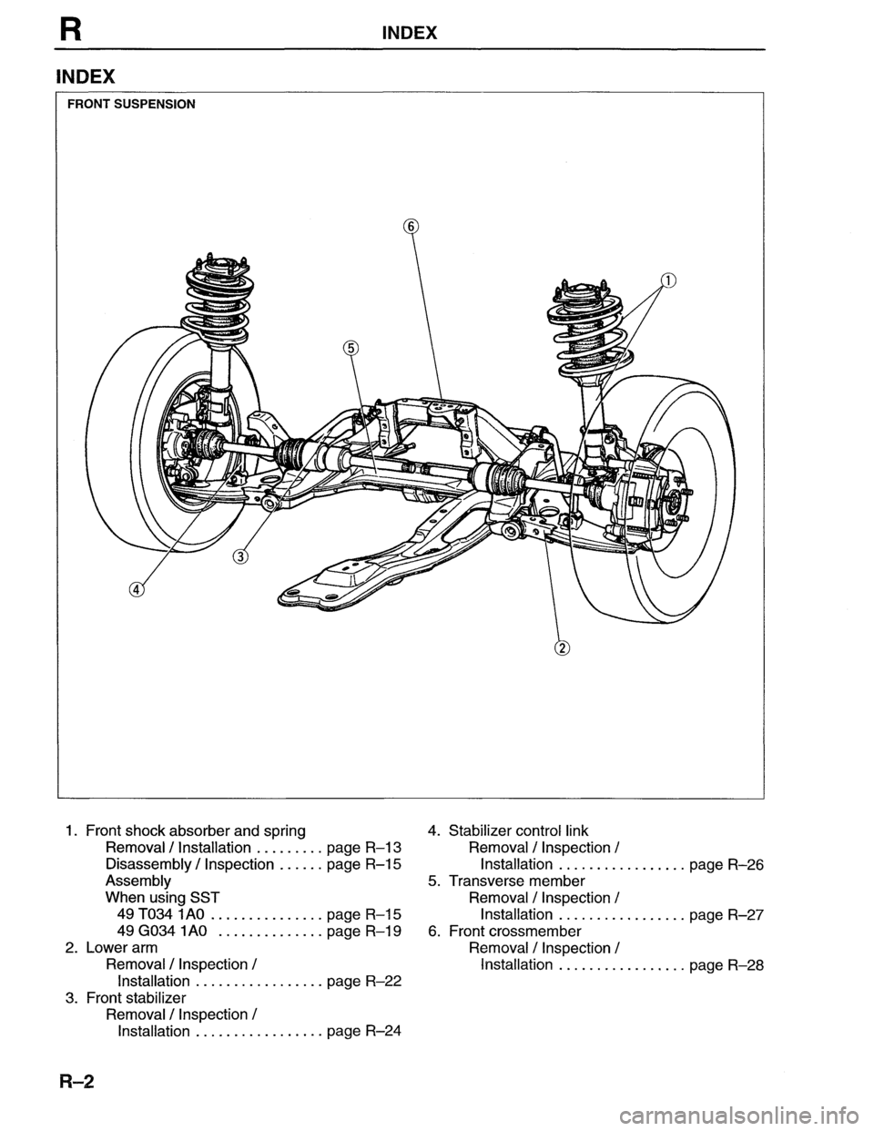 MAZDA MX-6 1996 Workshop Manual MAZDA MX-6 1996 Workshop Manual