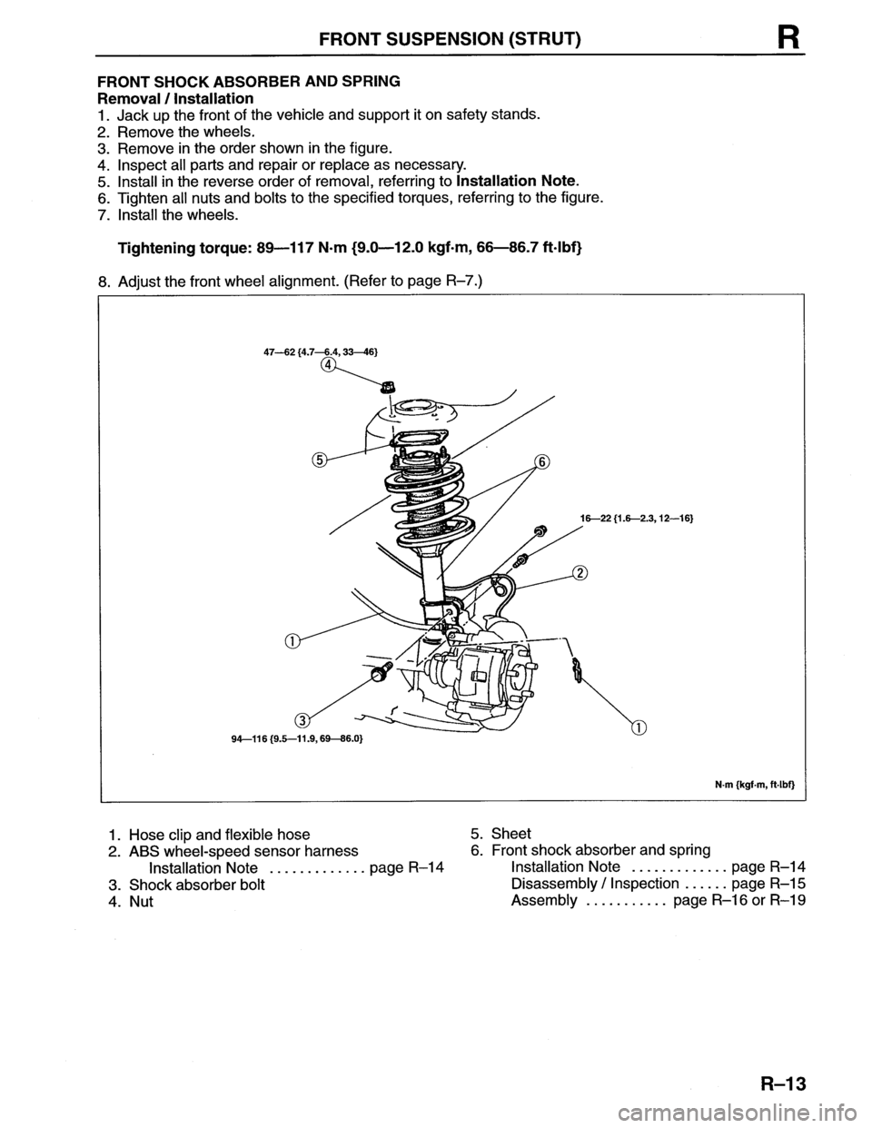 MAZDA MX-6 1996 Workshop Manual MAZDA MX-6 1996 Workshop Manual