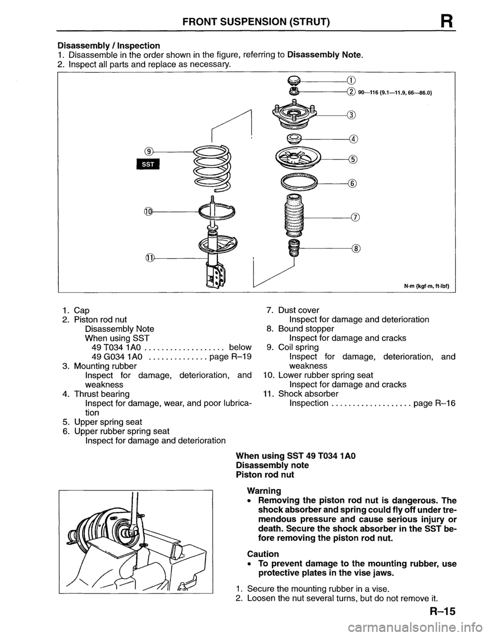 MAZDA MX-6 1996 Workshop Manual MAZDA MX-6 1996 Workshop Manual
