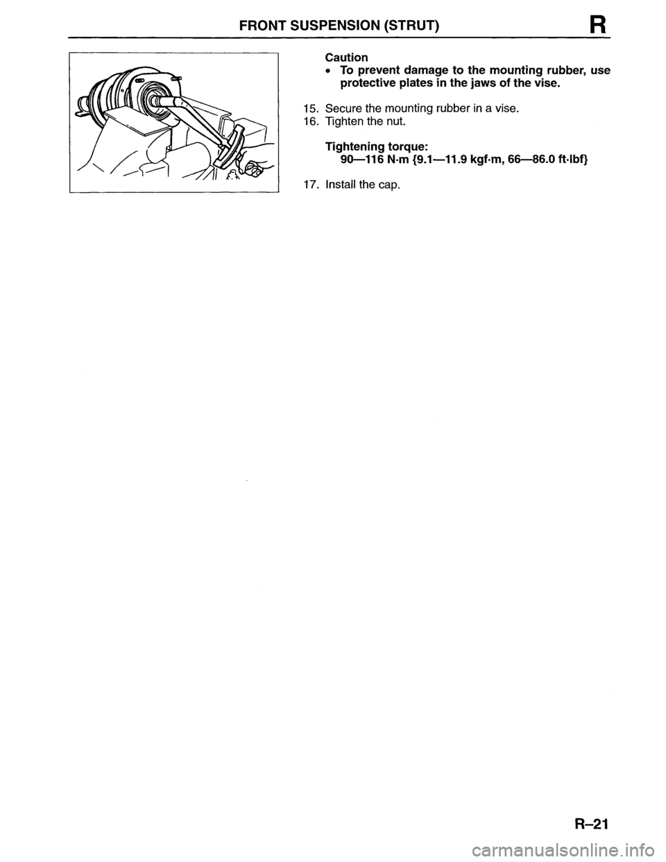 MAZDA MX-6 1996 Workshop Manual MAZDA MX-6 1996 Workshop Manual