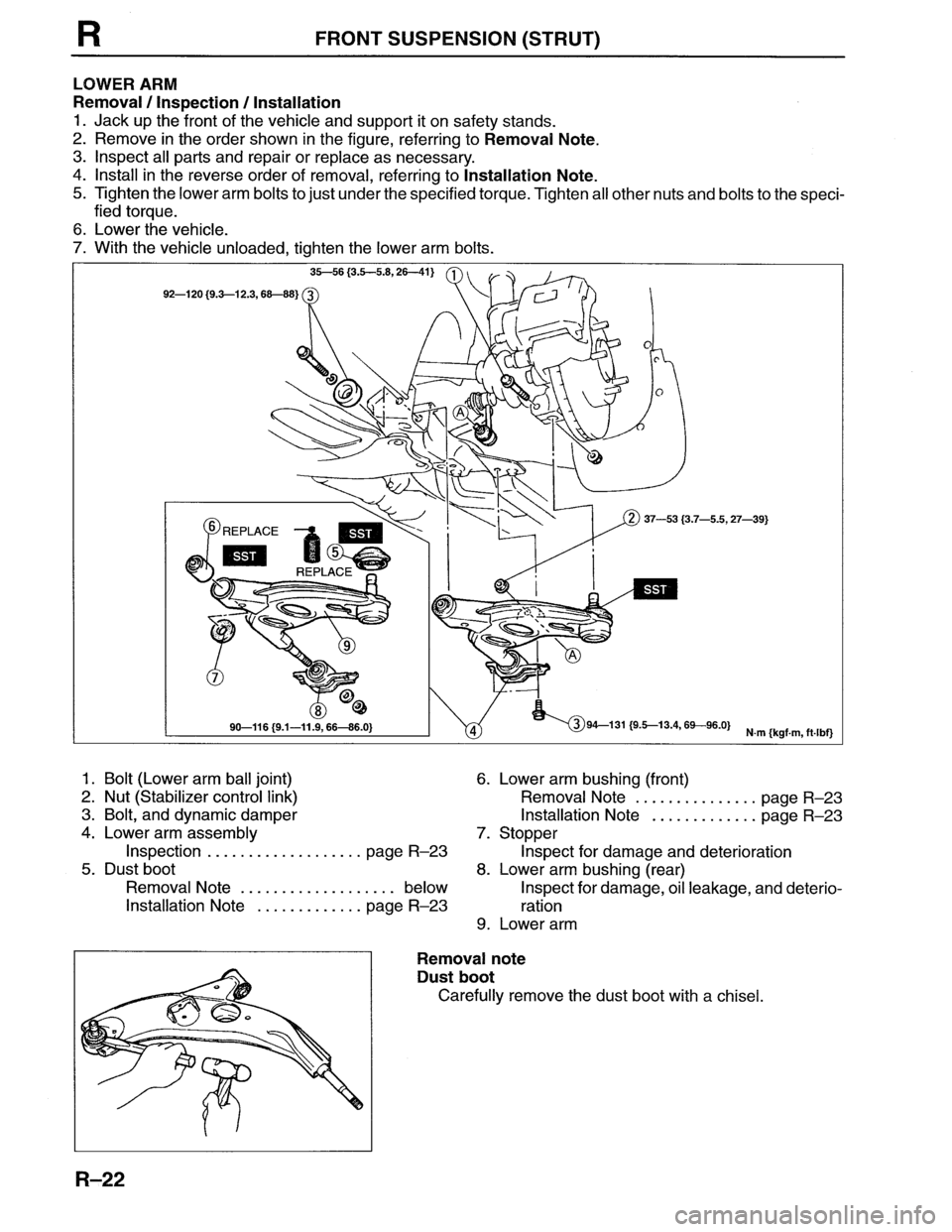 MAZDA MX-6 1996 Workshop Manual MAZDA MX-6 1996 Workshop Manual