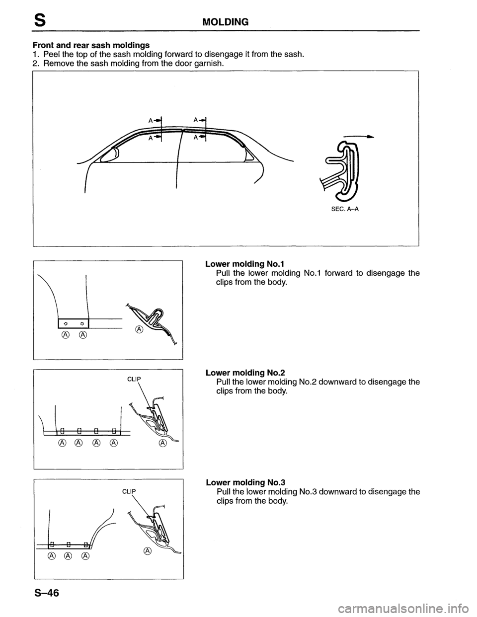 MAZDA MX-6 1996 Workshop Manual MAZDA MX-6 1996 Workshop Manual