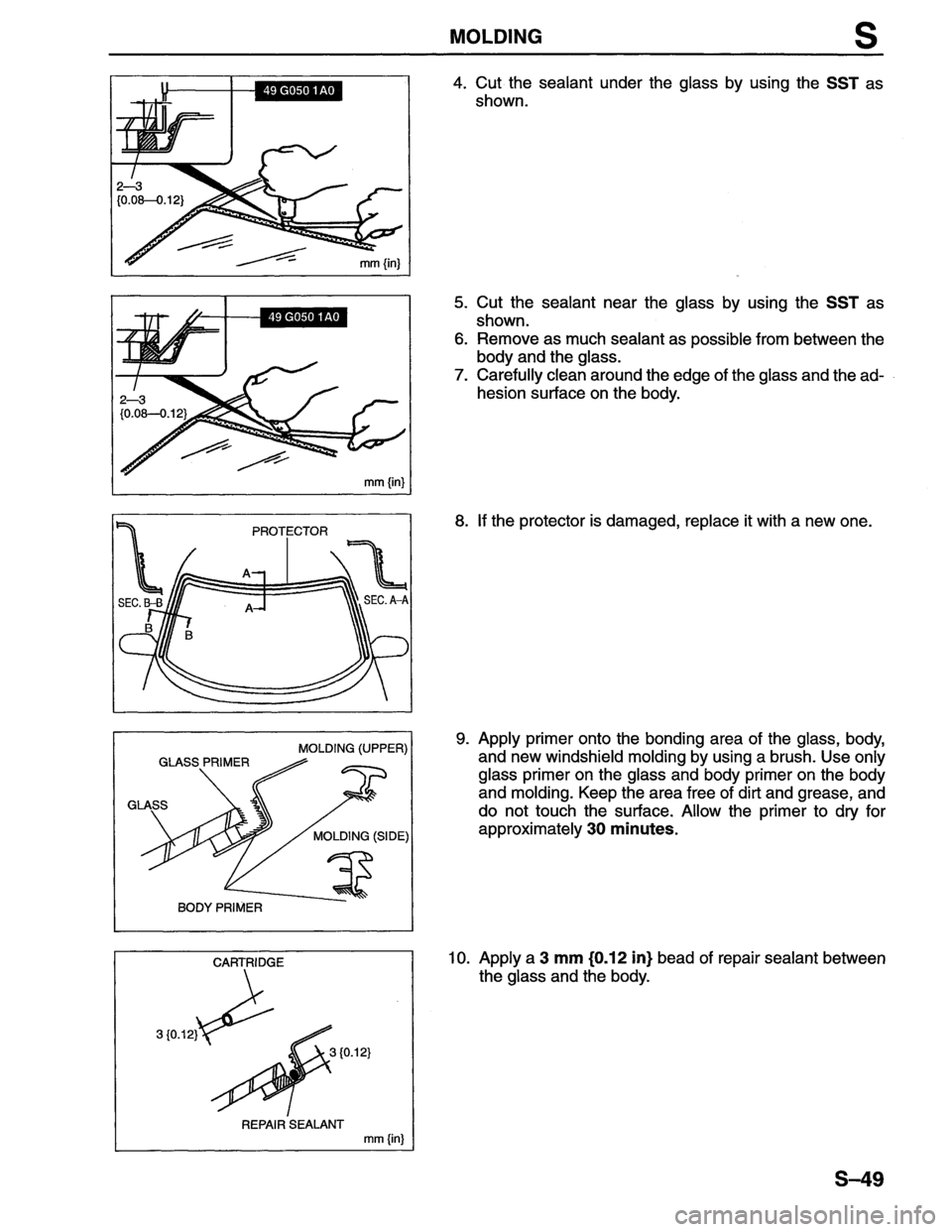 MAZDA MX-6 1996 Workshop Manual MAZDA MX-6 1996 Workshop Manual