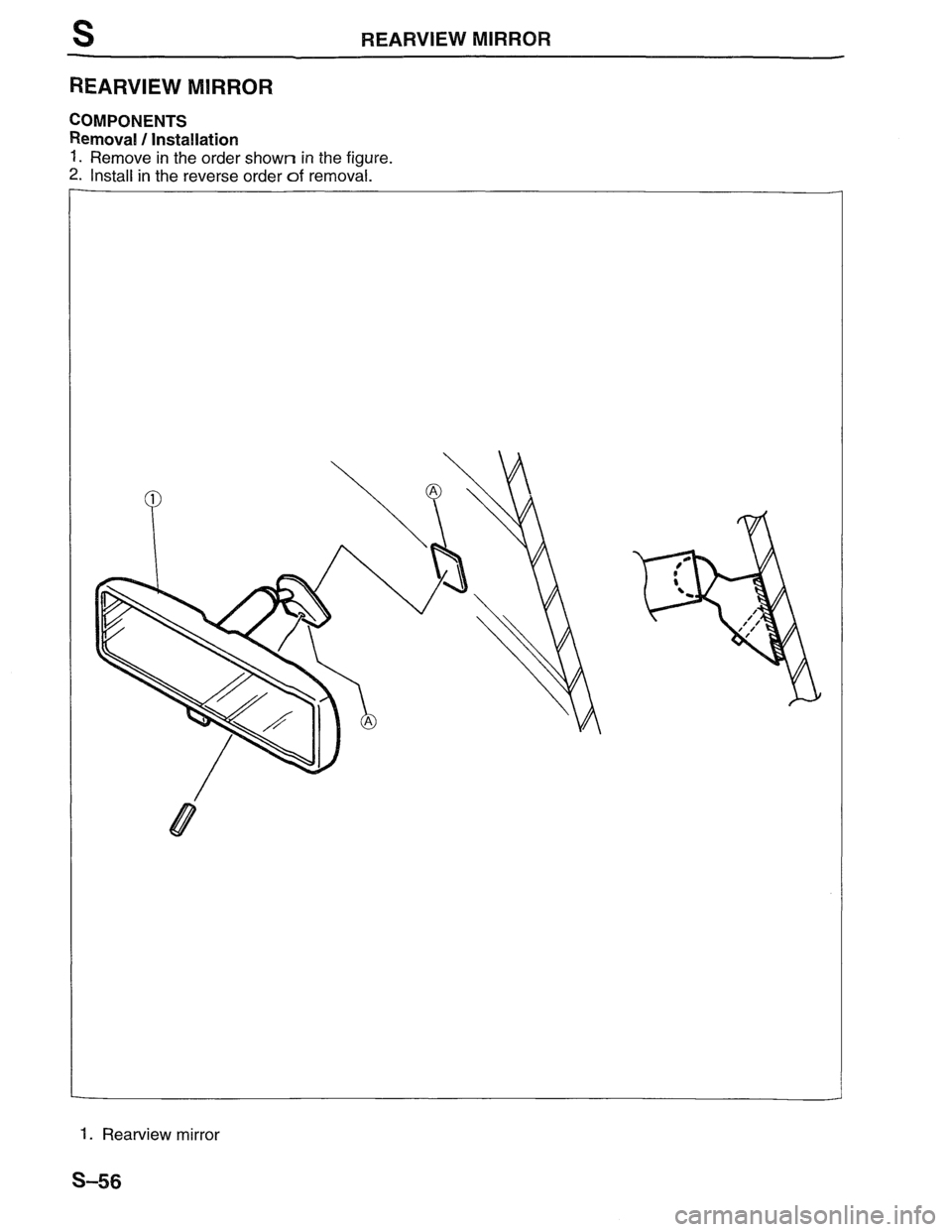 MAZDA MX-6 1996 Workshop Manual MAZDA MX-6 1996 Workshop Manual