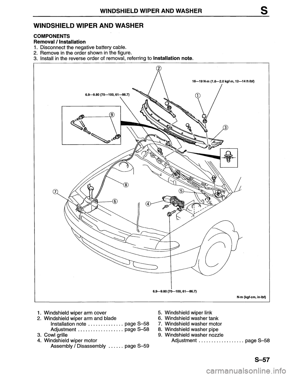 MAZDA MX-6 1996 Workshop Manual MAZDA MX-6 1996 Workshop Manual