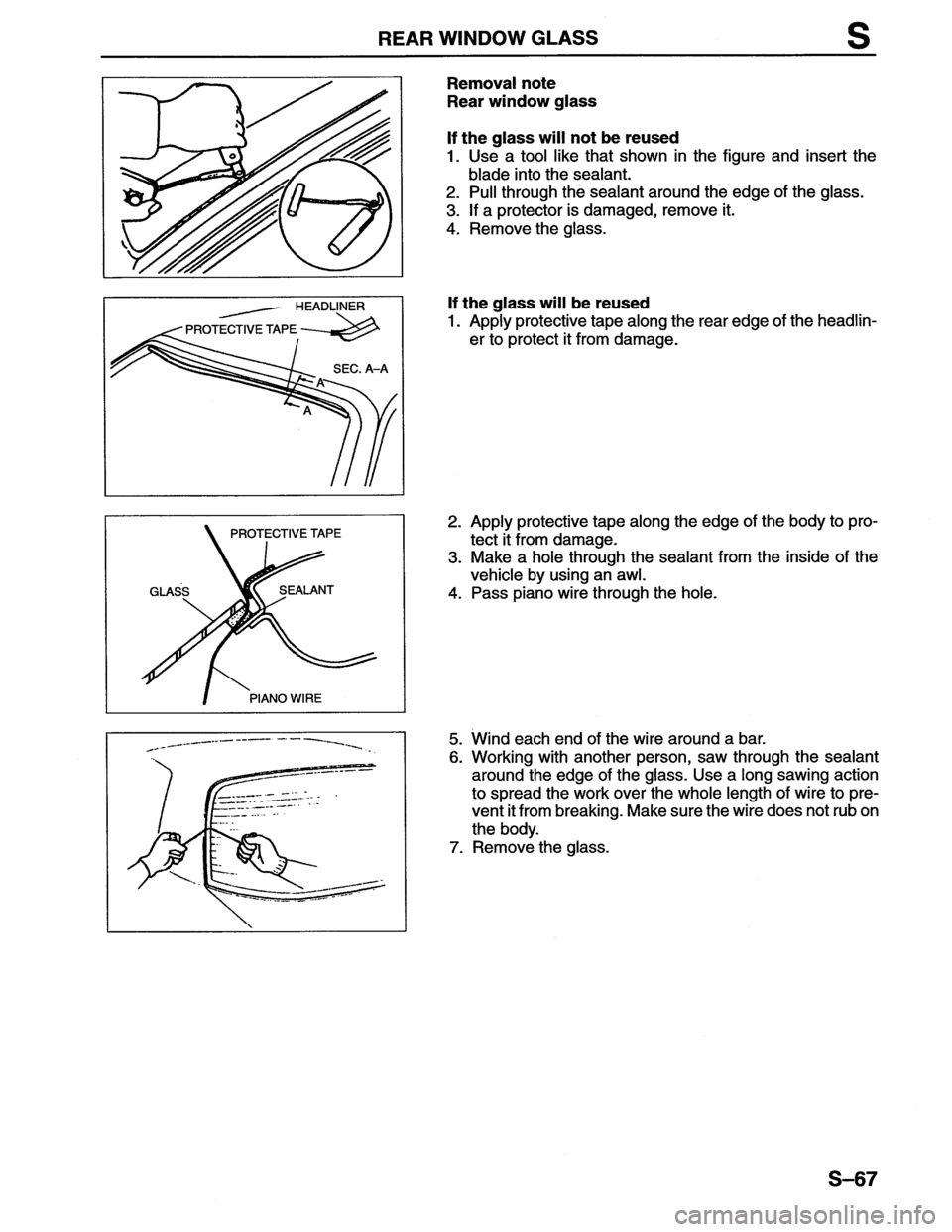 MAZDA MX-6 1996 Workshop Manual MAZDA MX-6 1996 Workshop Manual