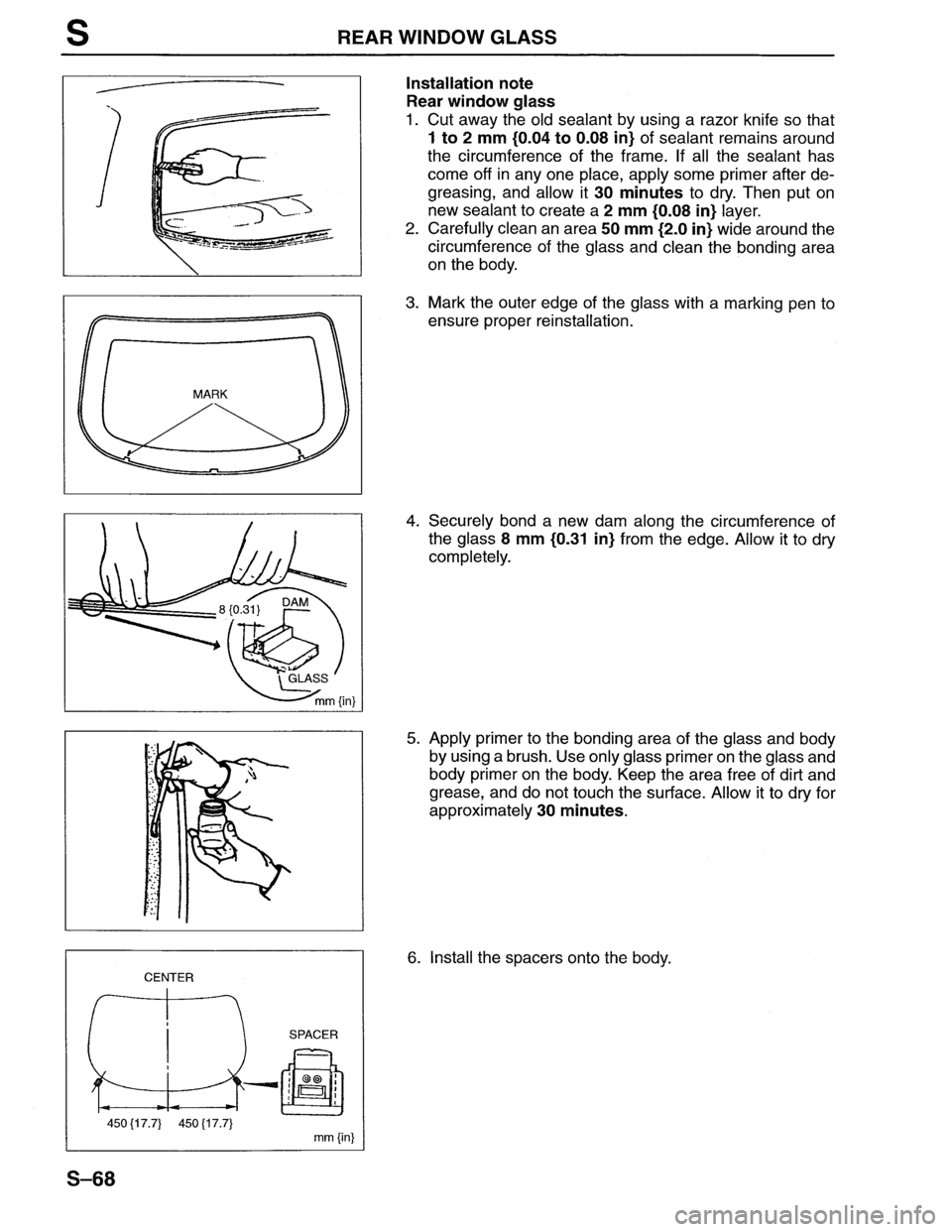 MAZDA MX-6 1996 Workshop Manual MAZDA MX-6 1996 Workshop Manual