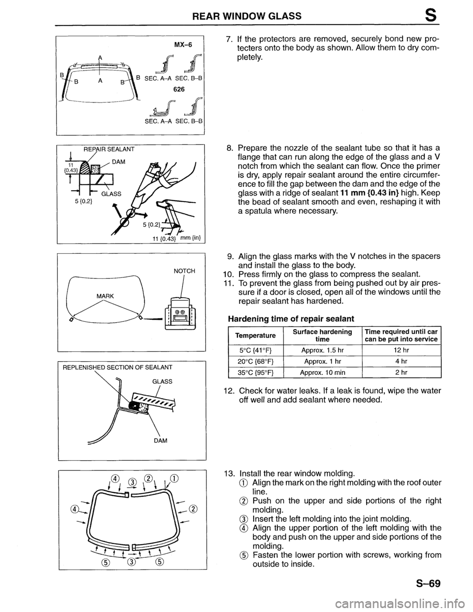 MAZDA MX-6 1996 Workshop Manual MAZDA MX-6 1996 Workshop Manual