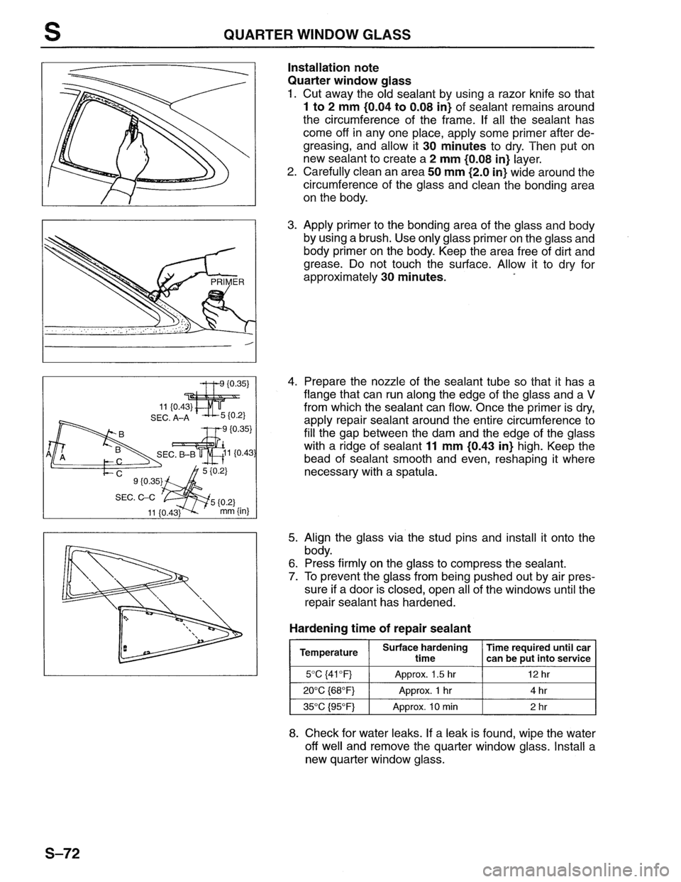 MAZDA MX-6 1996 Workshop Manual MAZDA MX-6 1996 Workshop Manual