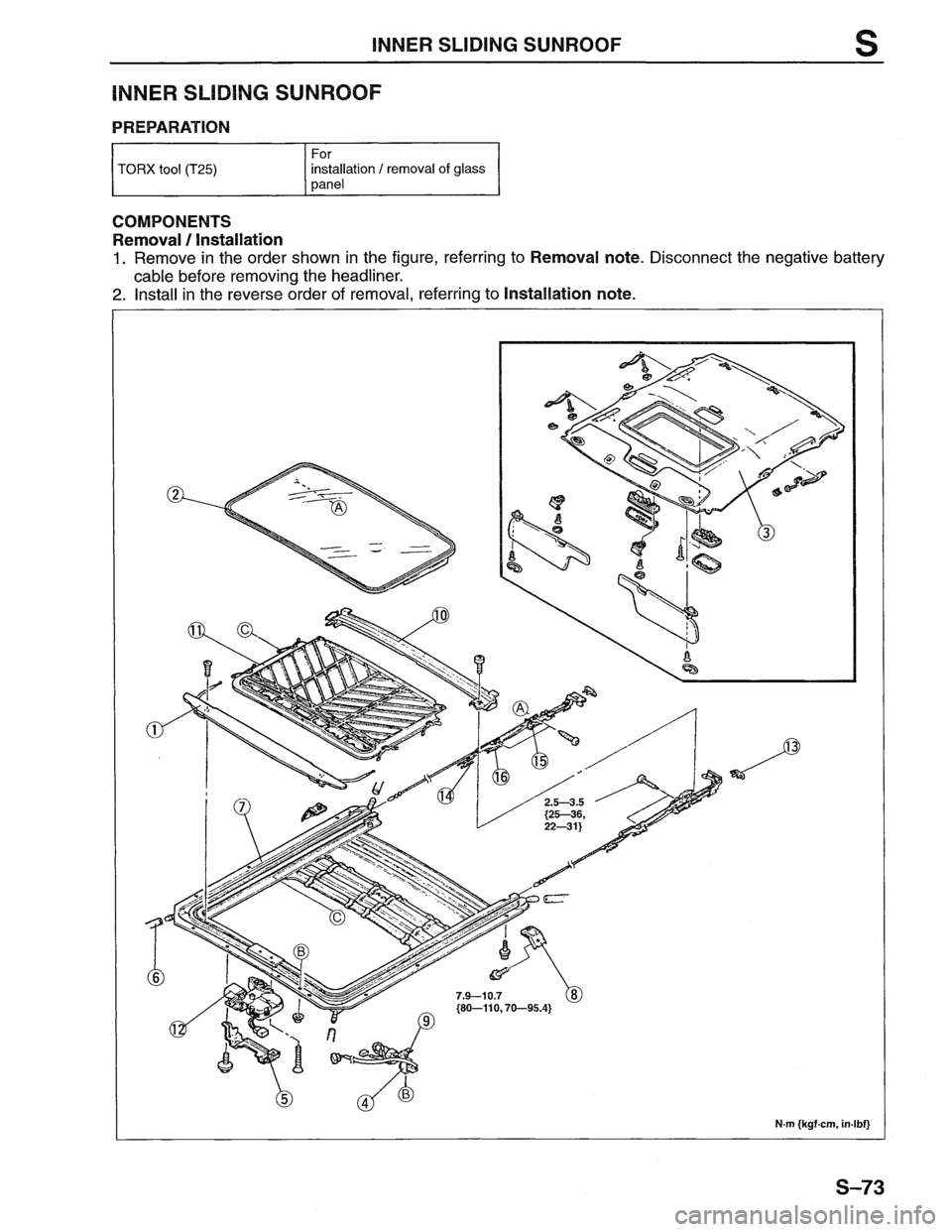 MAZDA MX-6 1996 Workshop Manual MAZDA MX-6 1996 Workshop Manual