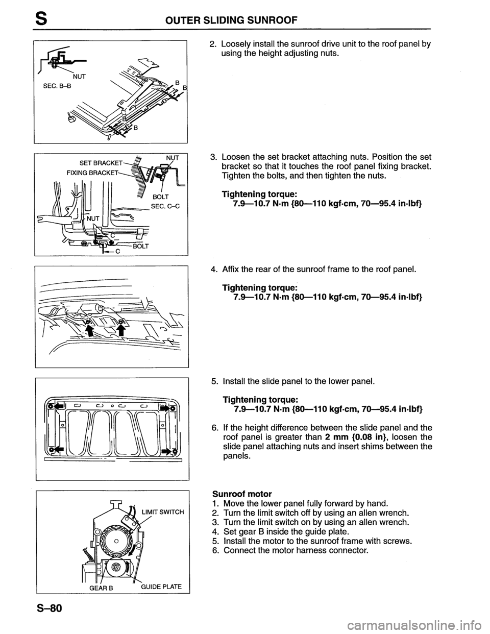 MAZDA MX-6 1996 Workshop Manual MAZDA MX-6 1996 Workshop Manual