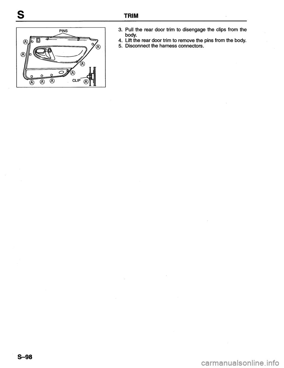 MAZDA MX-6 1996 Workshop Manual MAZDA MX-6 1996 Workshop Manual