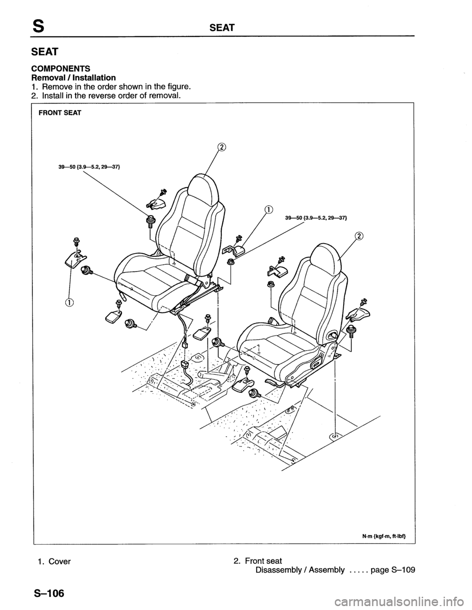 MAZDA MX-6 1996 Workshop Manual MAZDA MX-6 1996 Workshop Manual