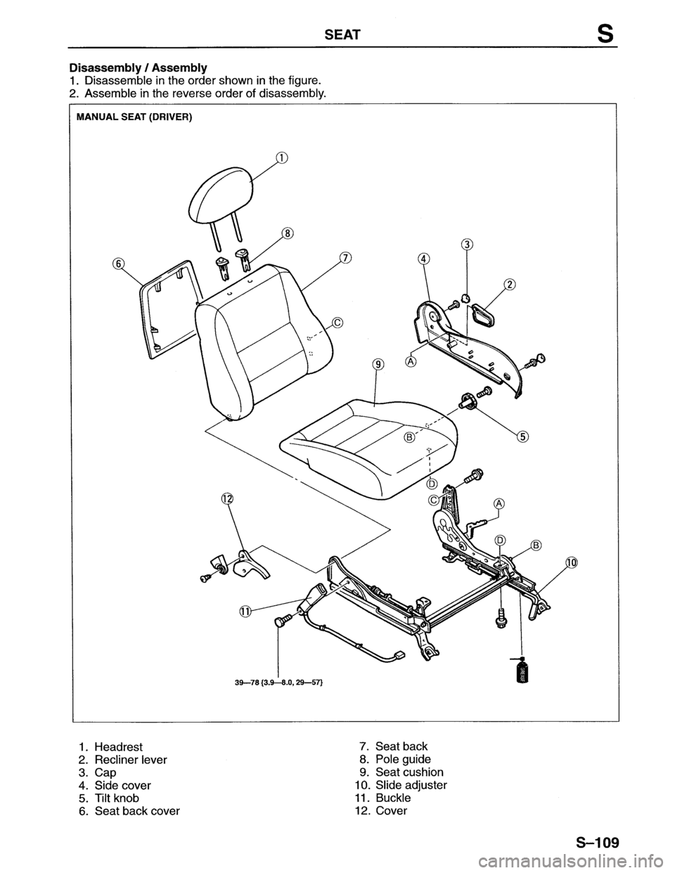 MAZDA MX-6 1996 Workshop Manual MAZDA MX-6 1996 Workshop Manual
