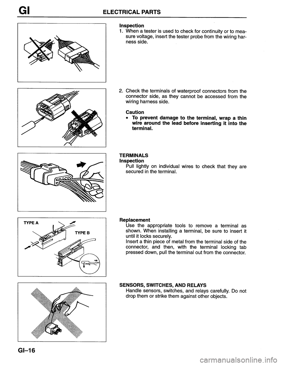 MAZDA MX-6 1996 User Guide MAZDA MX-6 1996 User Guide