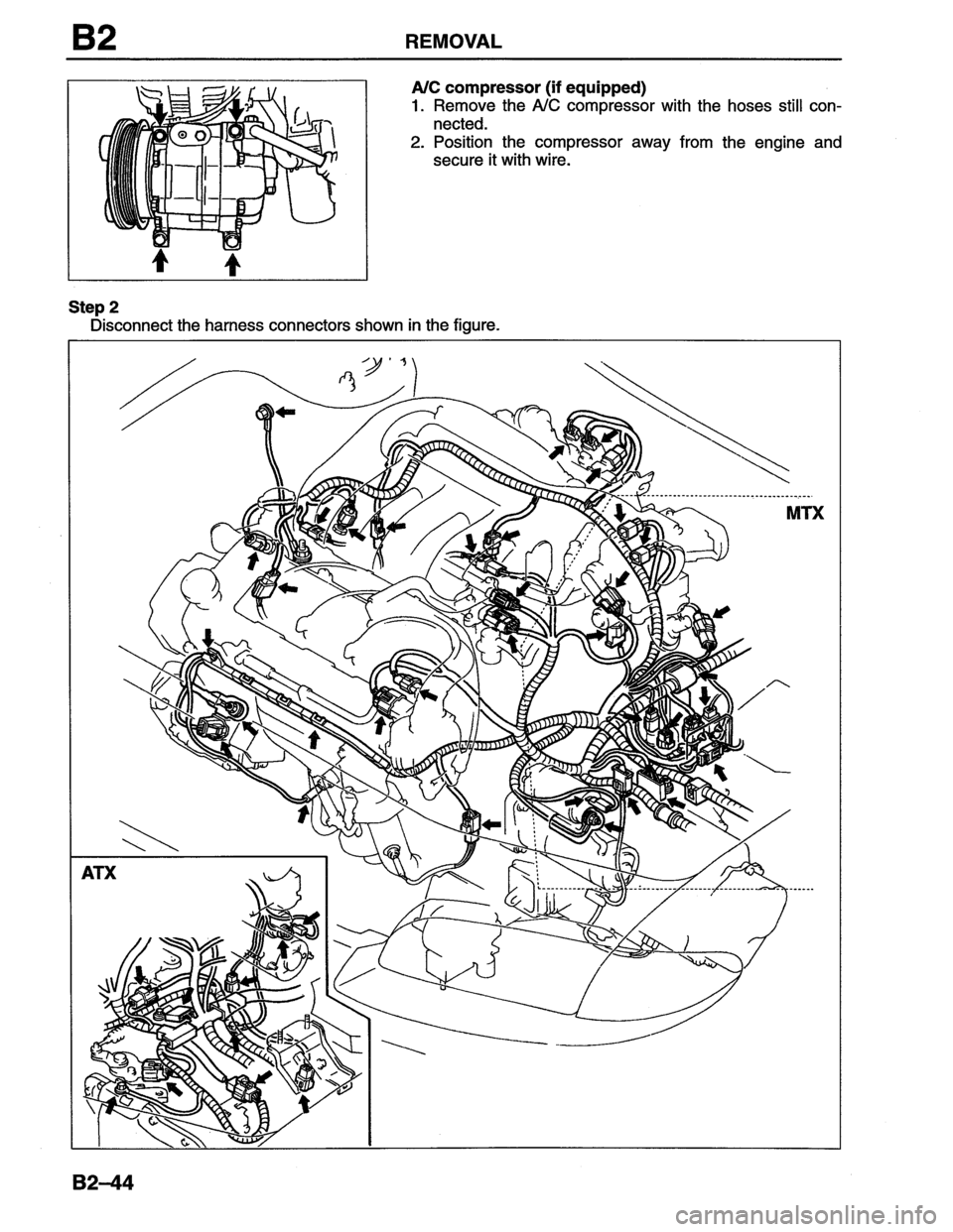 MAZDA MX-6 1996 Workshop Manual MAZDA MX-6 1996 Workshop Manual