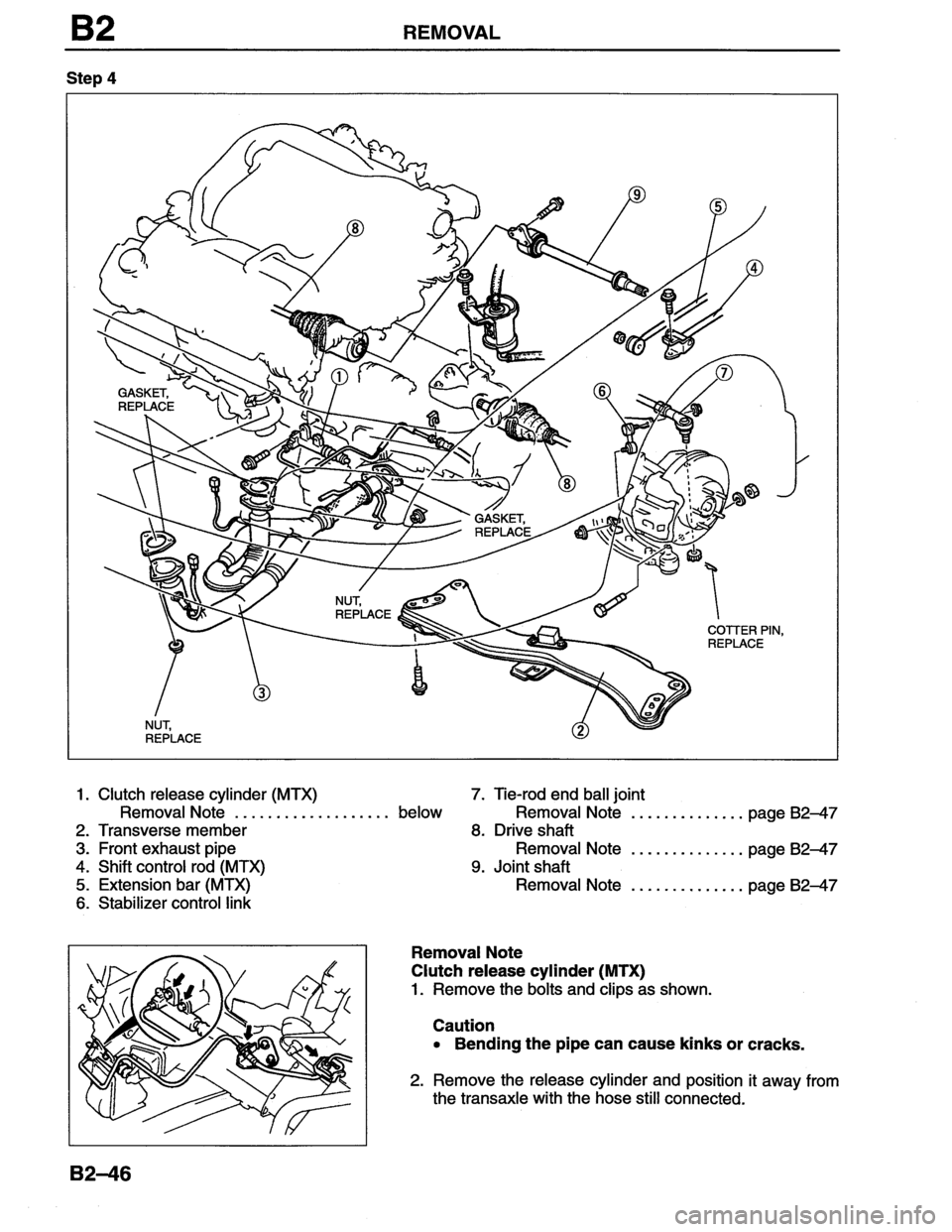 MAZDA MX-6 1996 Workshop Manual MAZDA MX-6 1996 Workshop Manual