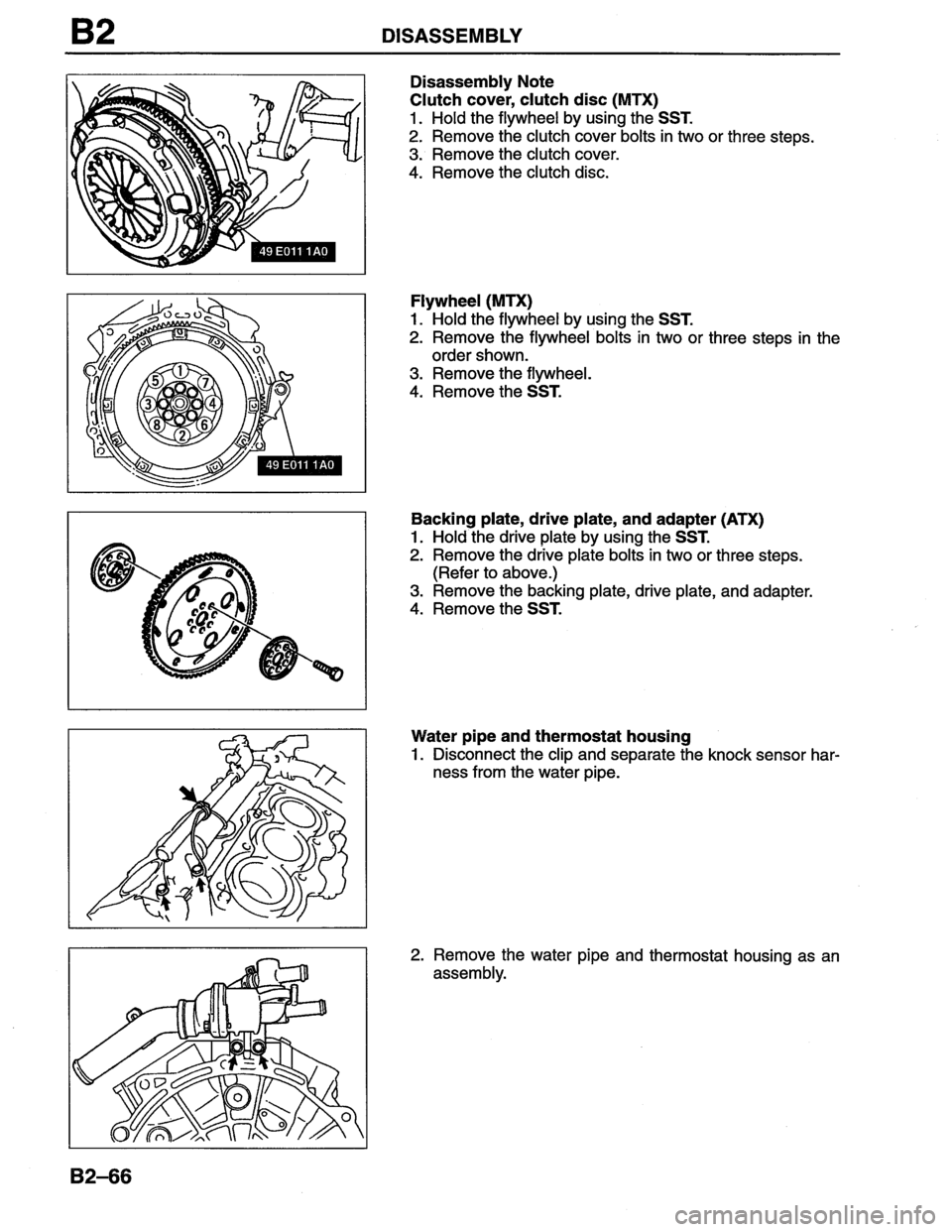 MAZDA MX-6 1996 Workshop Manual MAZDA MX-6 1996 Workshop Manual