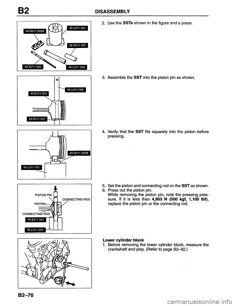 MAZDA MX-6 1996 Workshop Manual MAZDA MX-6 1996 Workshop Manual