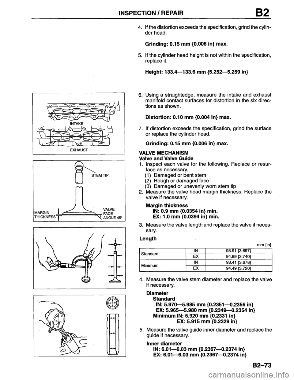MAZDA MX-6 1996 Workshop Manual MAZDA MX-6 1996 Workshop Manual