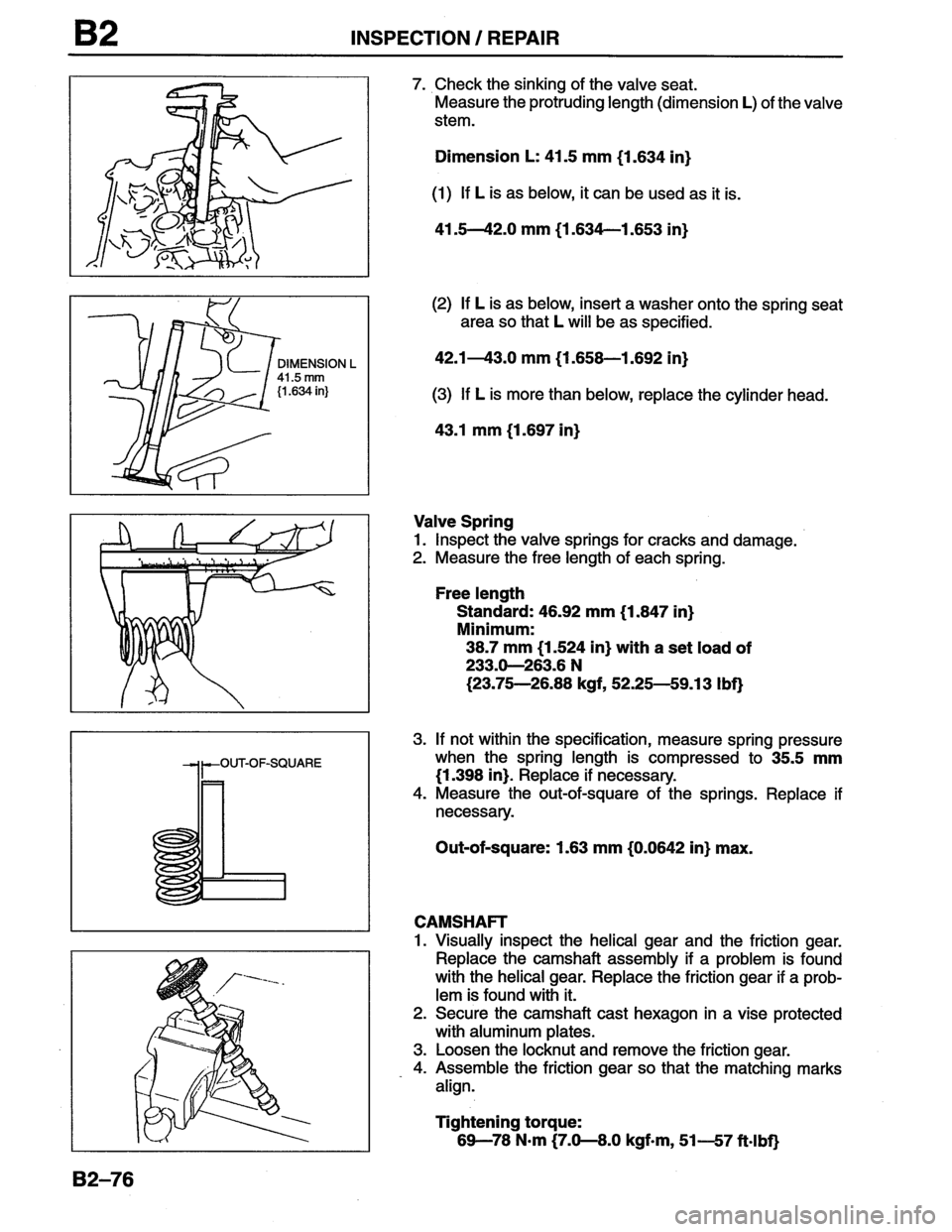 MAZDA MX-6 1996 Workshop Manual MAZDA MX-6 1996 Workshop Manual