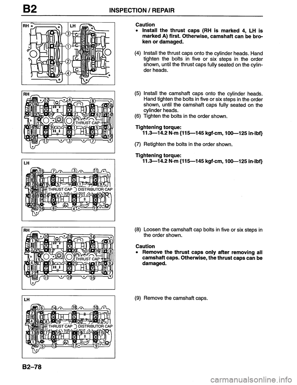 MAZDA MX-6 1996 Workshop Manual MAZDA MX-6 1996 Workshop Manual