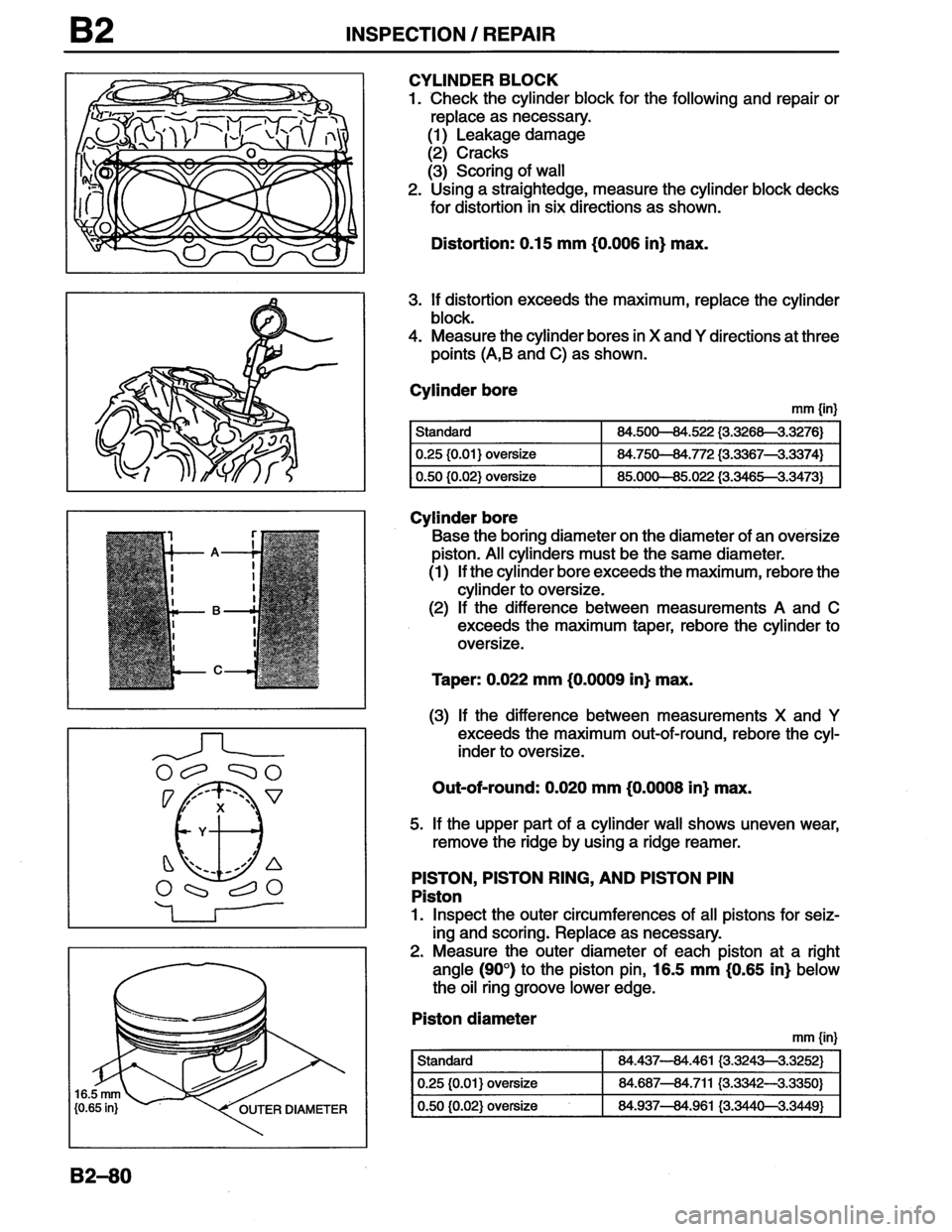 MAZDA MX-6 1996 Workshop Manual MAZDA MX-6 1996 Workshop Manual