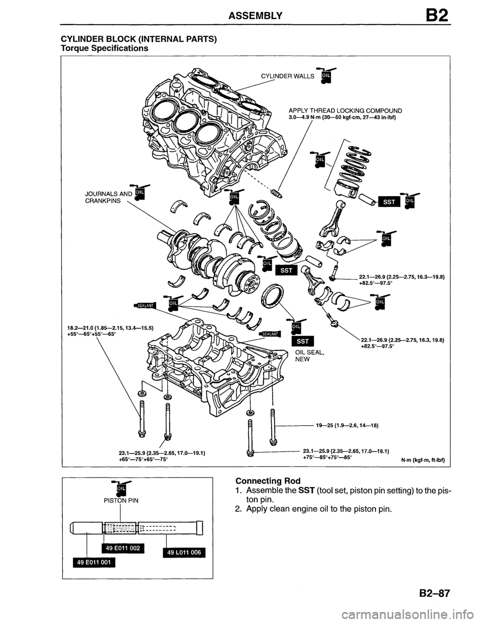 MAZDA MX-6 1996 Workshop Manual MAZDA MX-6 1996 Workshop Manual