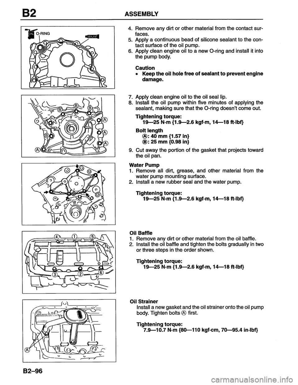 MAZDA MX-6 1996 Workshop Manual MAZDA MX-6 1996 Workshop Manual